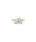 ONE CUT™ Cloud Prong Set Band Ring