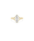 Statement Bezel Solitaire Diamond Ring