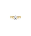 Split Shank Solitaire Diamond Ring