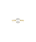 Classic Four Prong Solitaire Diamond Ring