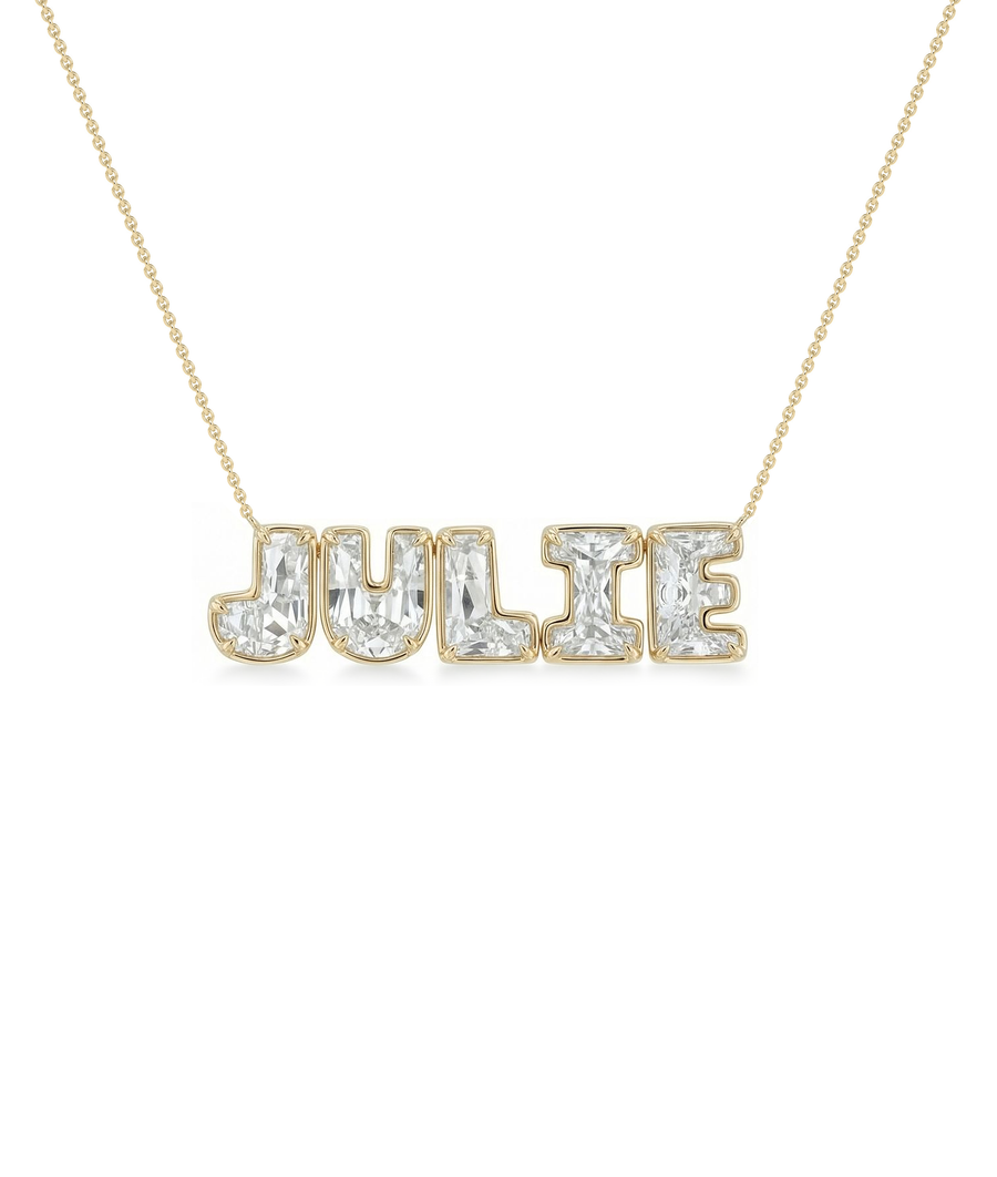 ONE CUT ™ Multi Initial Diamond Necklace
