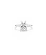 ONE CUT ™ Prong-Set Initial Diamond Ring