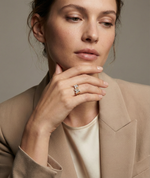 ONE CUT ™ Signature Initial Ring
