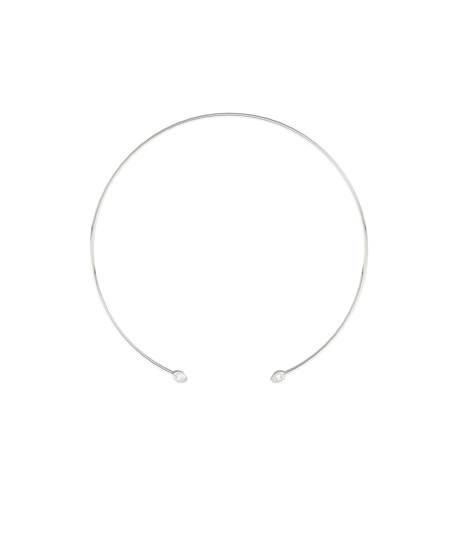 Flexible Choker Necklace Diamond Collar Style