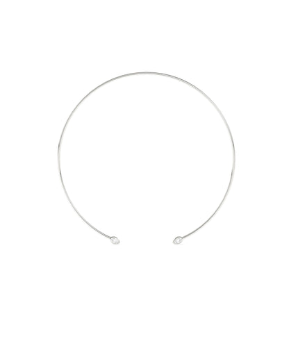 Flexible Choker Necklace Diamond Collar Style