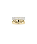 Double Row Diamond Band