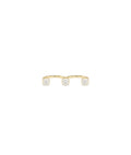 Two-Finger Diamond Ring
