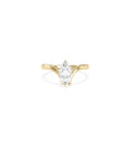 Chevron Diamond Ring