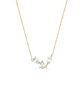 Three-Stone Diamond Necklace