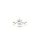 ONE CUT™ Ice Cream Prong Set Band Ring