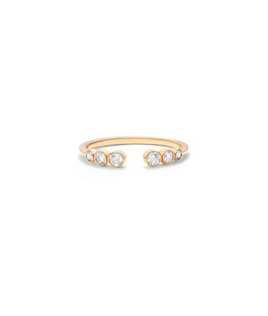 Split Graduating Band Ring