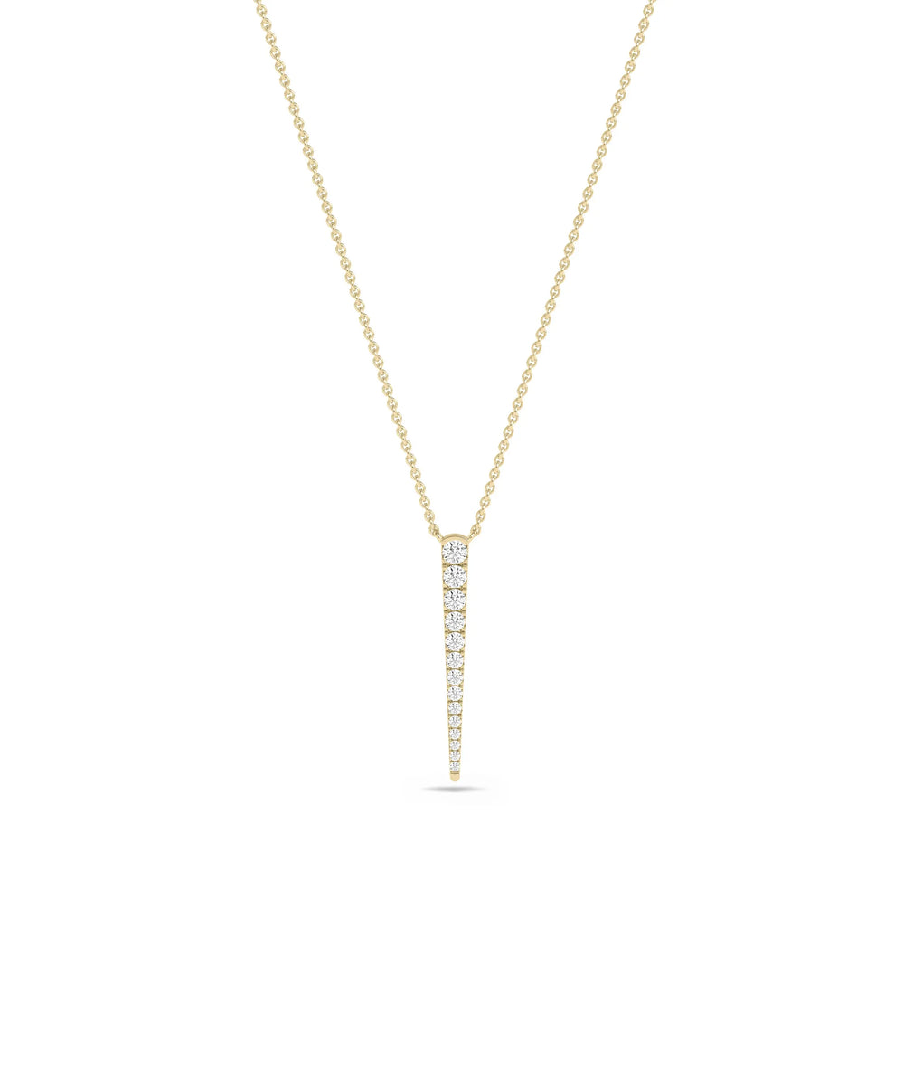 Diamond Drop yellow gold elegant graceful classic timeless sophisticated