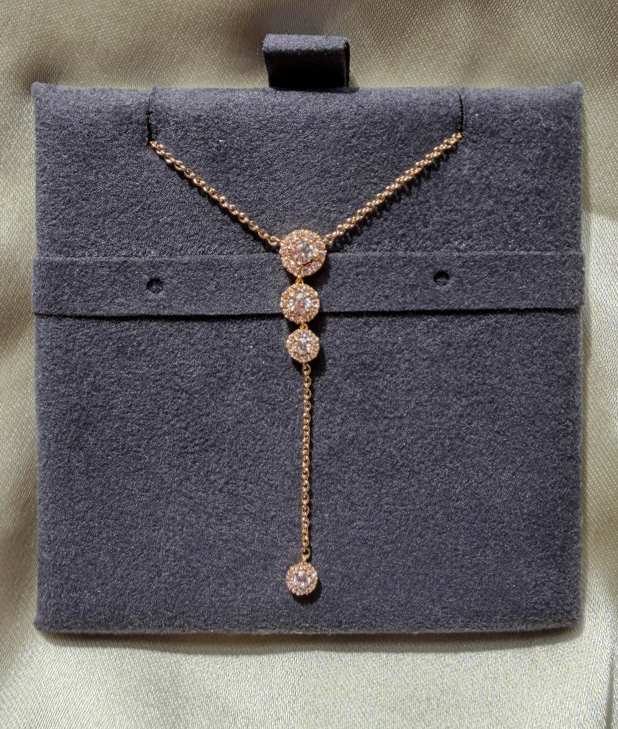 Diamond Dangle Necklace