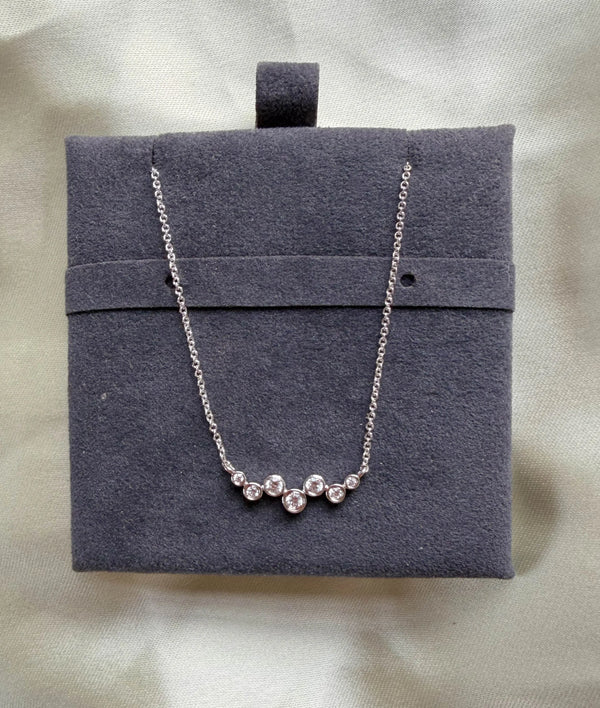 Bezel Cluster worn on model showing substantial statement presence alternate view
