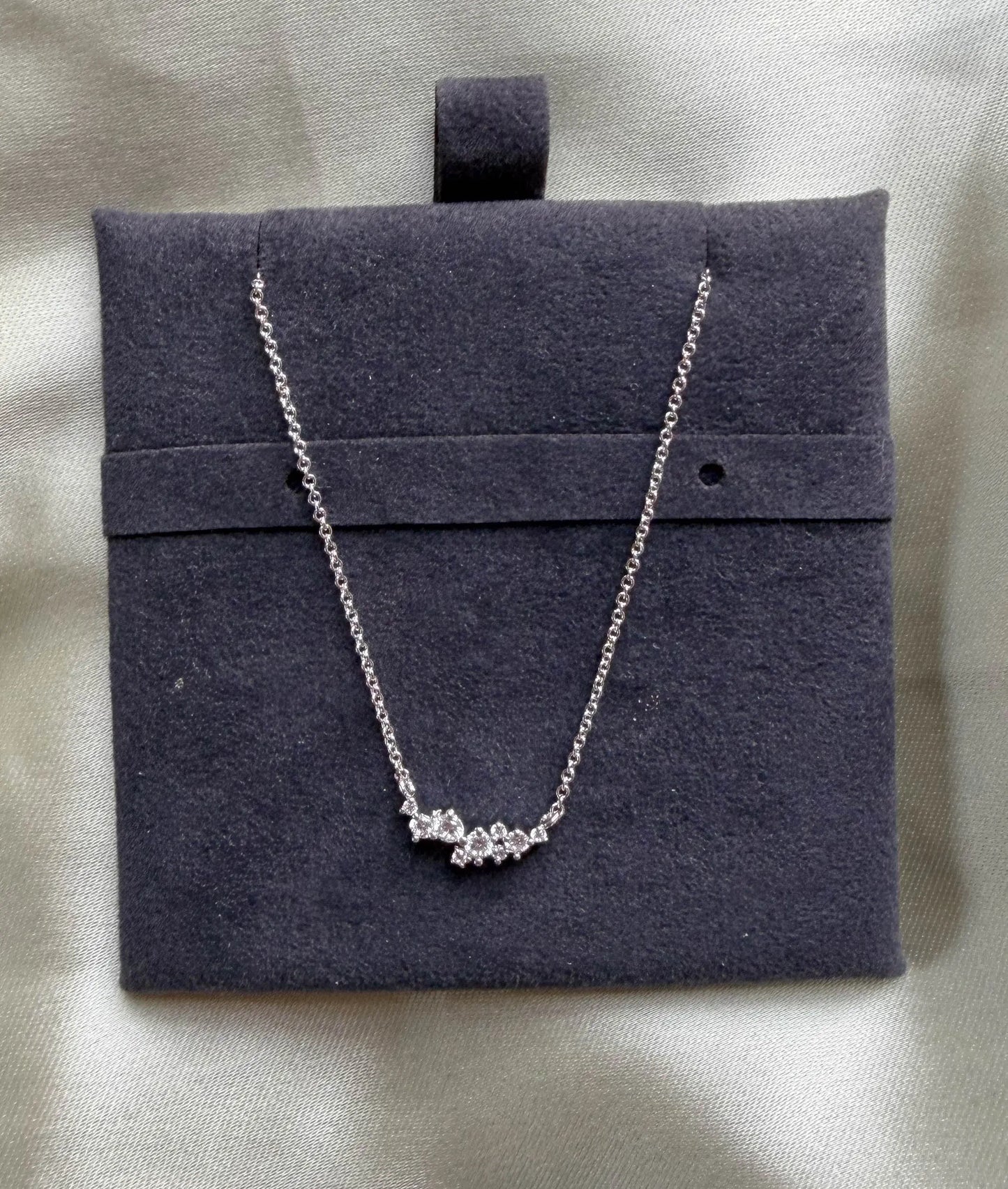 Close-up showing 13.50mm cluster with 0.20 Cttw diamond grouping