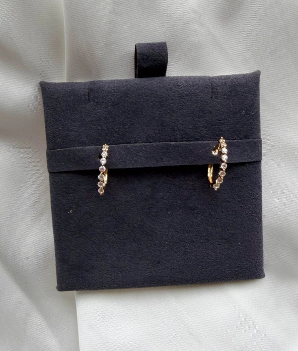 Diamond Hoop Earring alternate view