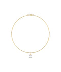 Solitaire Lab Diamond Collar Necklace