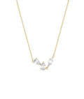 Three-Stone Diamond Necklace
