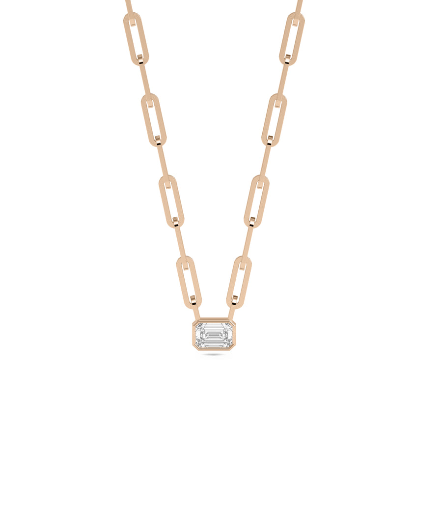 JF11038 rose gold necklace jewelry piece