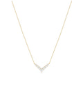 Diamond Chevron Necklace