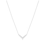 Diamond Chevron Necklace media