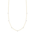 Diamond Trio Station Necklace
