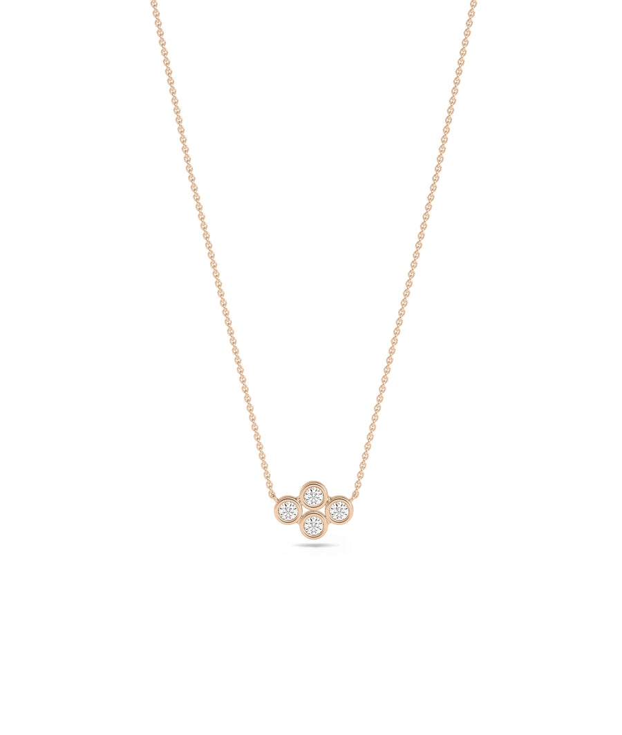 Diamond Clover Necklace media