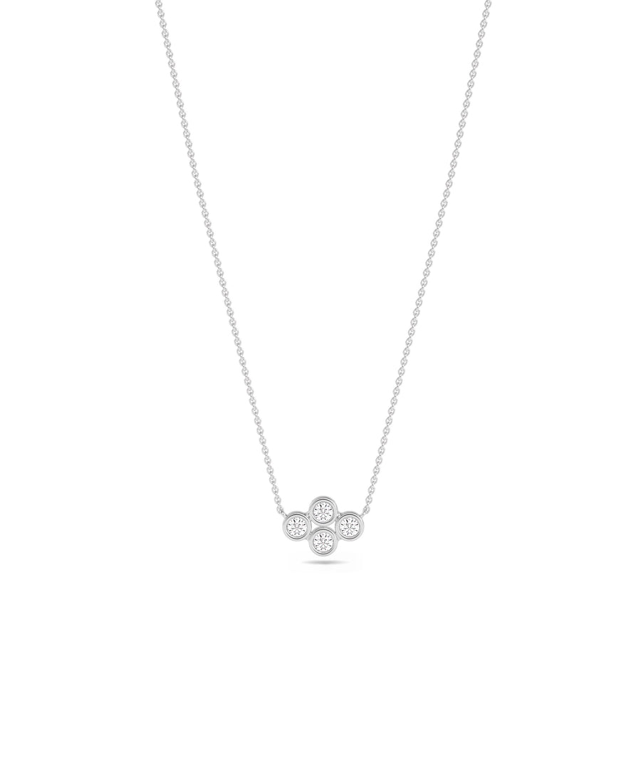 Diamond Clover Necklace media