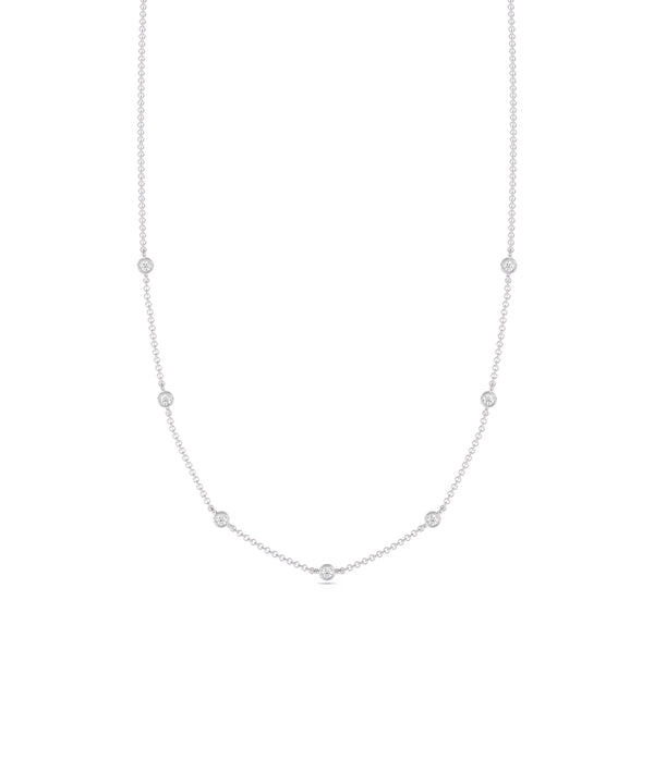 Diamond Station Necklace media alternate view