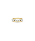 Classic Oval Round Diamond Band