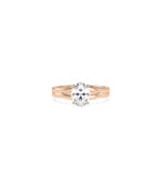 Split Shank Solitaire Lab Diamond Ring media