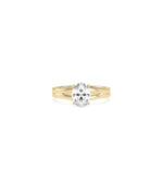 Split Shank Solitaire Lab Diamond Ring media