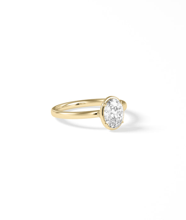 Four Prong Solitaire Ring media alternate view