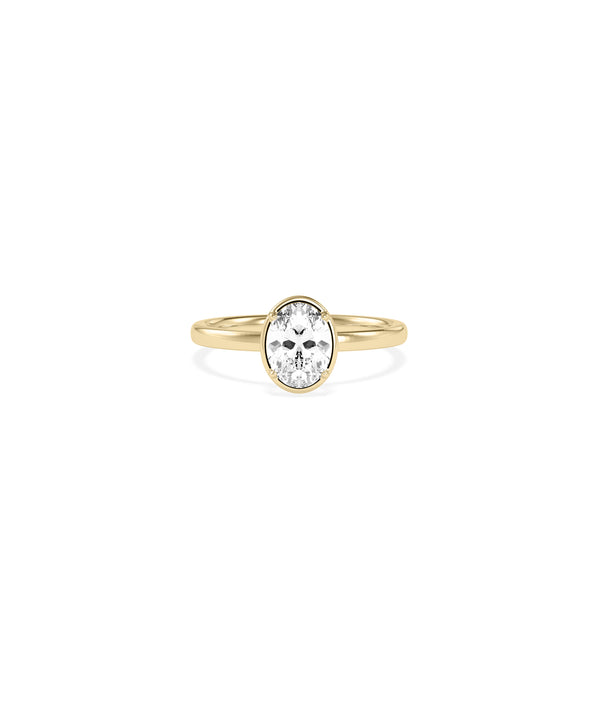 Four Prong Solitaire Ring media