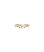 Vintage Solitaire Round Lab Diamond Ring media