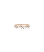 Wide Diamond Cluster Band Ring media