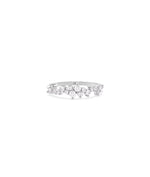 Wide Diamond Cluster Band Ring media