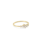 Cluster Diamond Band Ring media