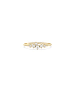 Cluster Diamond Band Ring media
