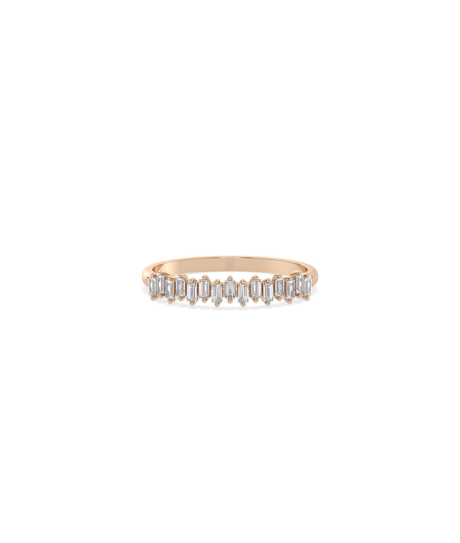 Diamond Baguette Band Ring media