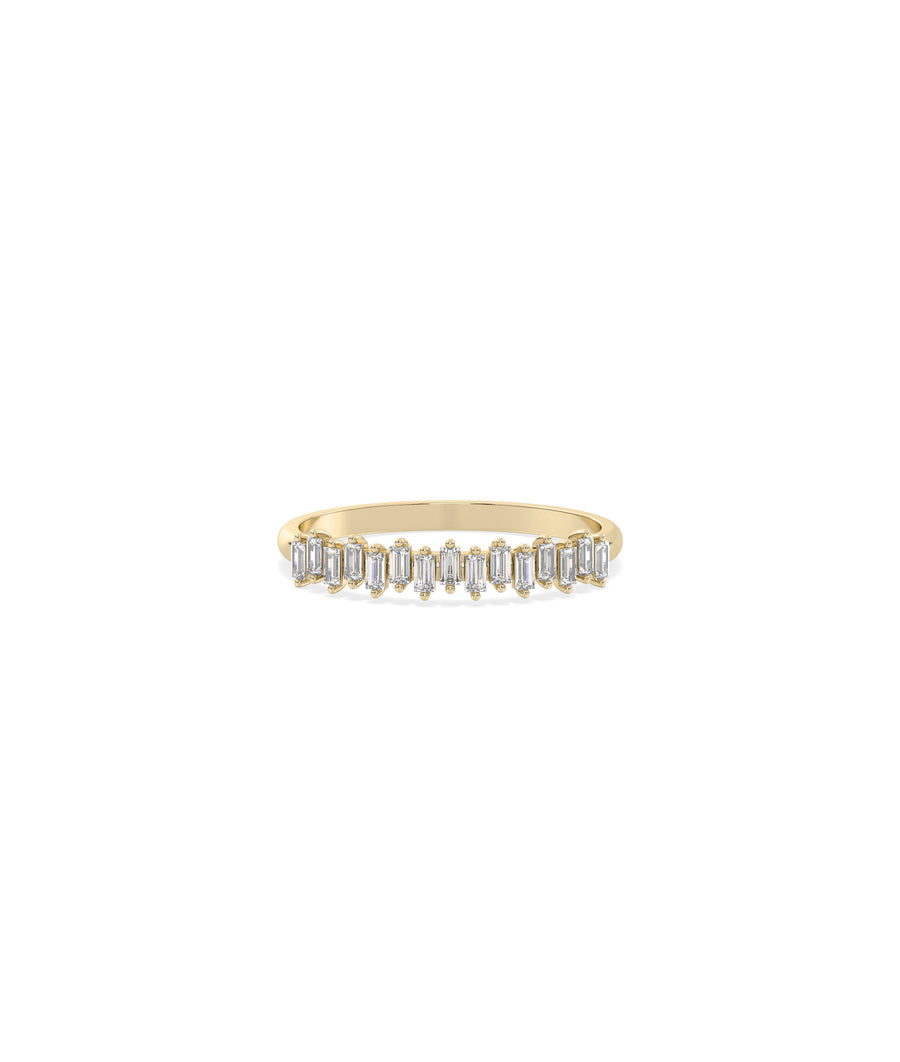 Diamond Baguette Band Ring media