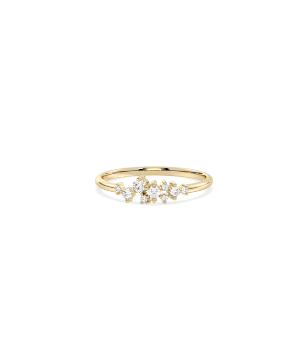 Diamond Cluster Band Ring media