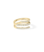 Diamond Swirl Ring media