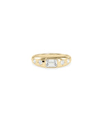 Multi-Shape Bezel Diamond Dome Ring media