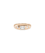 Multi-Shape Bezel Diamond Dome Ring media