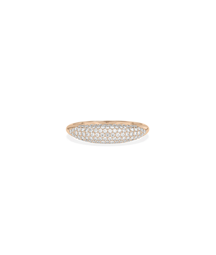 Pave Diamond Dome Ring media