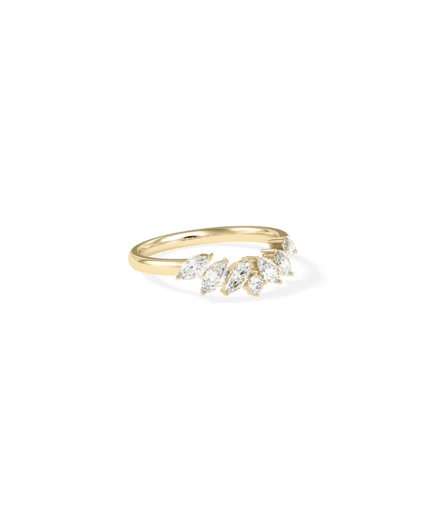 Curved Multi-Shape Diamond Band Ring media alternate view