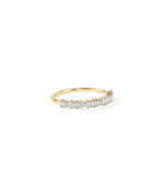 Diamond Baguette Line Band Ring media