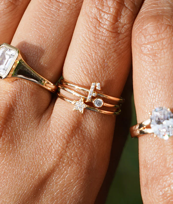 Solitaire Stackable Ring media alternate view