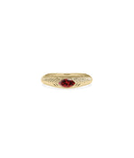 Marquise Fluted Band Ring media